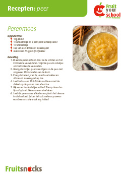 Recept peer: perenmoes